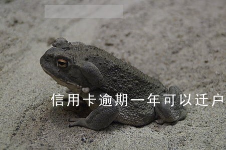 信用卡逾期一年可以迁户口 信用卡逾期一年可以迁户口