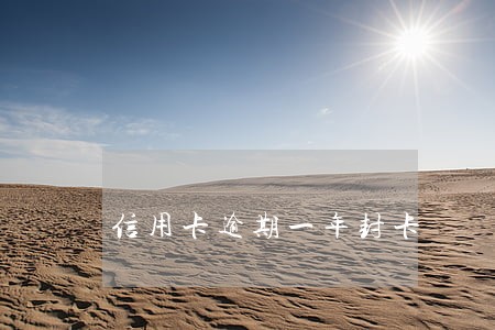 信用卡逾期一年封卡 信用卡逾期一年封卡