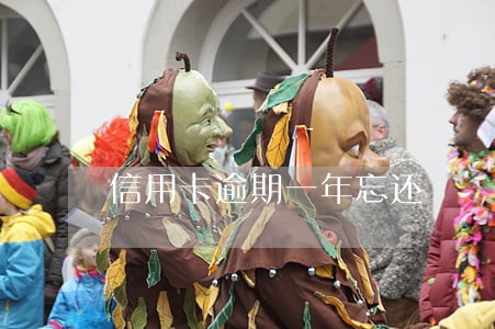 信用卡逾期一年忘还 信用卡逾期一年忘还