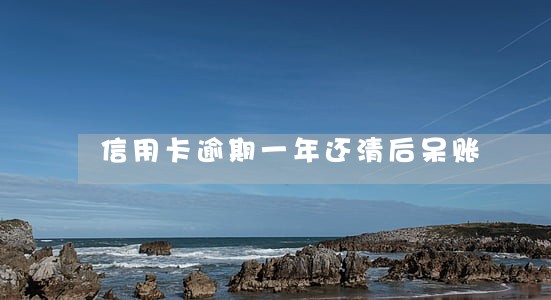 信用卡逾期一年还清后呆账 信用卡逾期一年还清后呆账
