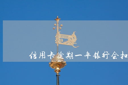 信用卡逾期一年银行会扣钱 信用卡逾期一年银行会扣钱
