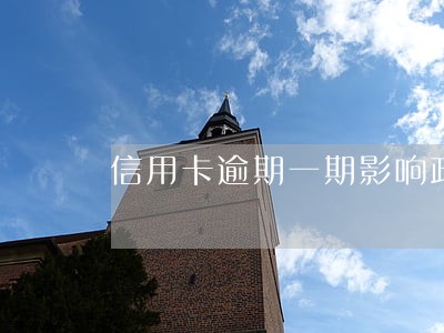 信用卡逾期一期影响政审 信用卡逾期一期影响政审