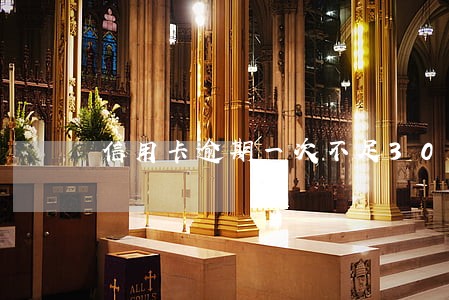 信用卡逾期一次不足30天