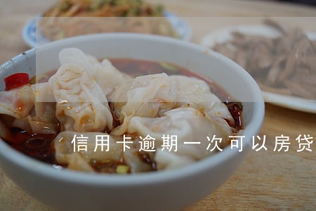 信用卡逾期一次可以房贷么 信用卡逾期一次可以房贷么