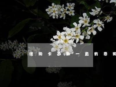 信用卡逾期一直有费用 信用卡逾期一直有费用