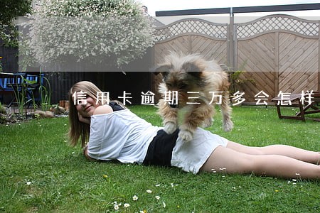 信用卡逾期三万多会怎样