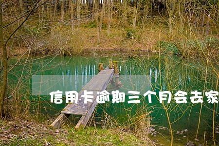 信用卡逾期三个月会去家里吗