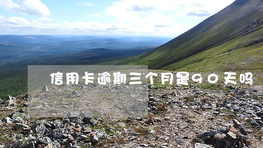 信用卡逾期三个月是90天吗 信用卡逾期三个月是90天吗