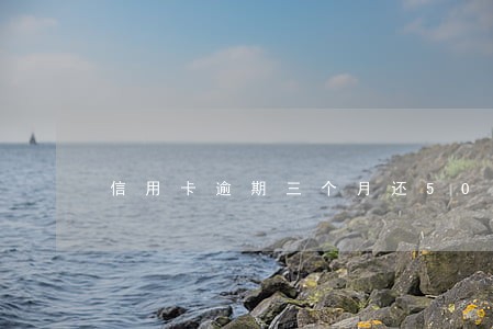 信用卡逾期三个月还500