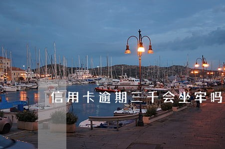 信用卡逾期三千会坐牢吗 信用卡逾期三千会坐牢吗