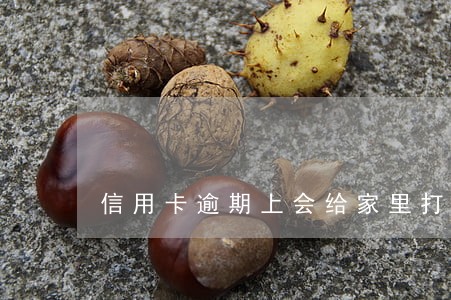 信用卡逾期上会给家里打电话吗 信用卡逾期上会给家里打电话吗
