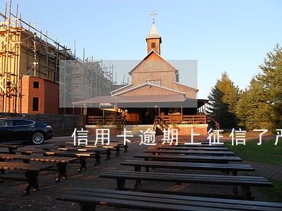 信用卡逾期上征信了严重吗
