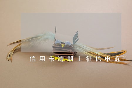 信用卡逾期上征信申诉 信用卡逾期上征信申诉