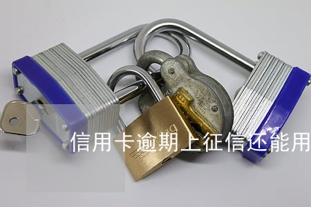信用卡逾期上征信还能用吗 信用卡逾期上征信还能用吗
