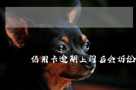 信用卡逾期上门后会诉讼吗 信用卡逾期上门后会诉讼吗