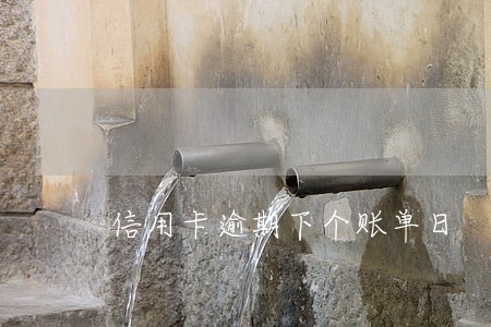信用卡逾期下个账单日