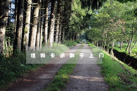 信用卡逾期不上门