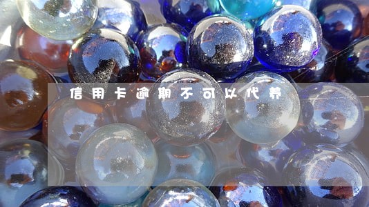 信用卡逾期不可以代养 信用卡逾期不可以代养