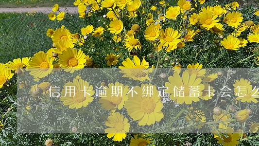 信用卡逾期不绑定储蓄卡会怎么样