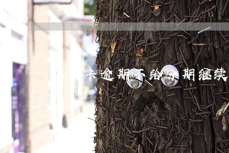 信用卡逾期不给分期继续投诉行吗 信用卡逾期不给分期继续投诉行吗