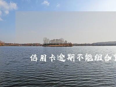 信用卡逾期不能组合贷