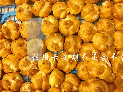 信用卡逾期不还会不会判刑