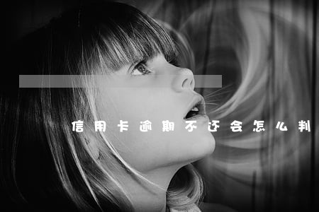 信用卡逾期不还会怎么判刑 信用卡逾期不还会怎么判刑
