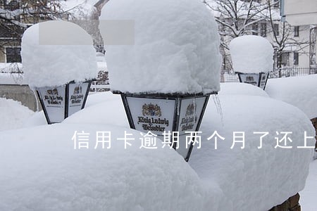 信用卡逾期两个月了还上征信吗
