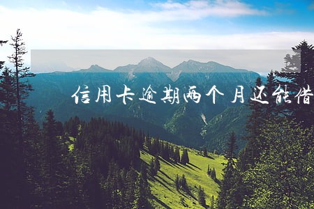 信用卡逾期两个月还能借吗 信用卡逾期两个月还能借吗