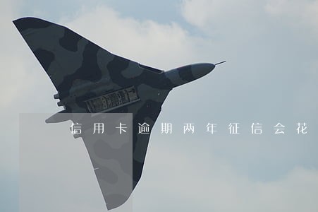 信用卡逾期两年征信会花吗