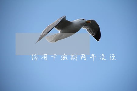 信用卡逾期两年没还 信用卡逾期两年没还