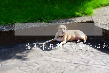 信用卡逾期两次能否公积金贷款