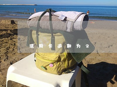 信用卡逾期为2