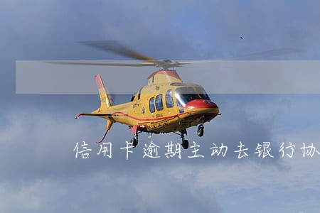 信用卡逾期主动去银行协商可以吗 信用卡逾期主动去银行协商可以吗