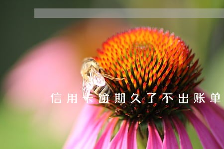 信用卡逾期久了不出账单 信用卡逾期久了不出账单