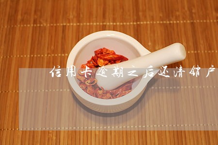 信用卡逾期之后还清销户 信用卡逾期之后还清销户
