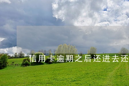 信用卡逾期之后还进去还能用吗 信用卡逾期之后还进去还能用吗