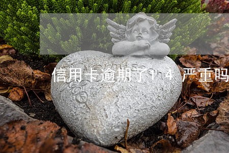 信用卡逾期了14严重吗 信用卡逾期了14严重吗