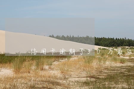 信用卡逾期了30万最后成为坏账