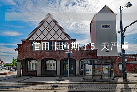 信用卡逾期了5天严重 信用卡逾期了5天严重