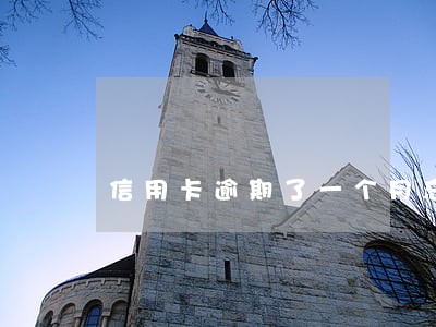 信用卡逾期了一个月忘记没还 信用卡逾期了一个月忘记没还
