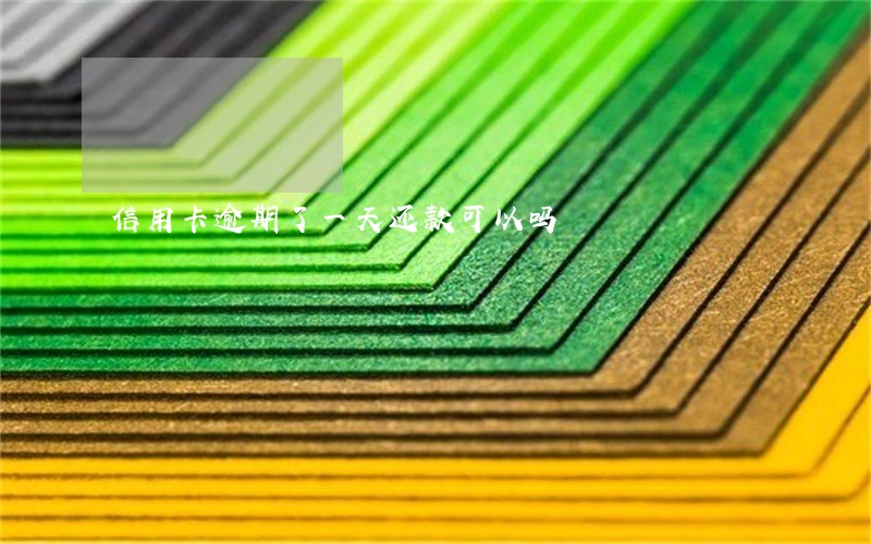 信用卡逾期了一天还款可以吗 信用卡逾期了一天还款可以吗