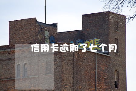 信用卡逾期了七个月 信用卡逾期了七个月
