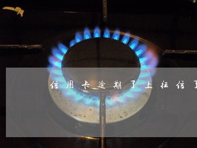 信用卡逾期了上征信了 信用卡逾期了上征信了