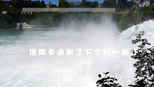 信用卡逾期了下个月一起还 信用卡逾期了下个月一起还