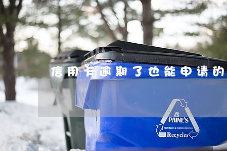 信用卡逾期了也能申请的贷款吗 信用卡逾期了也能申请的贷款吗