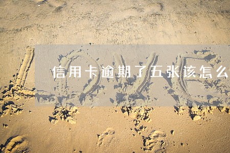 信用卡逾期了五张该怎么还 信用卡逾期了五张该怎么还