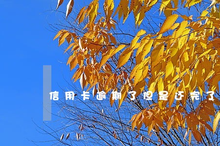 信用卡逾期了但是还完了满三年 信用卡逾期了但是还完了满三年