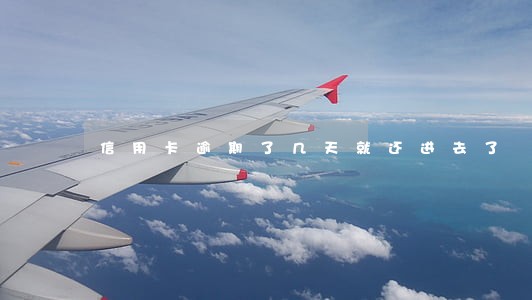信用卡逾期了几天就还进去了 信用卡逾期了几天就还进去了