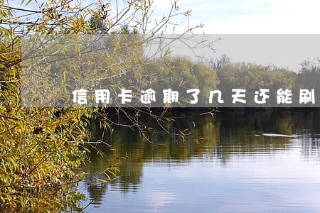 信用卡逾期了几天还能刷卡吗